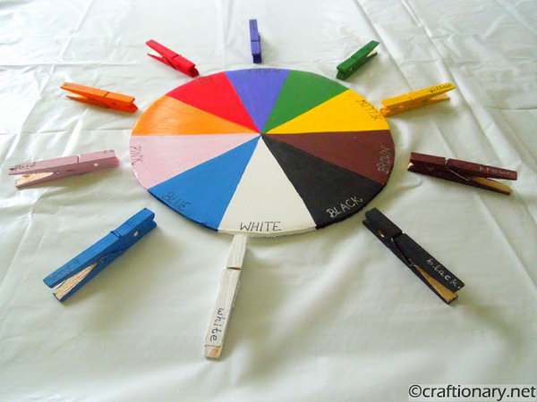 color wheel cute design project