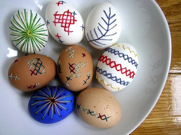 Instead of buying colored eggs from stores, it is always fun to create your own Easter egg craft at home with your family. Use your creativity and try one of them.