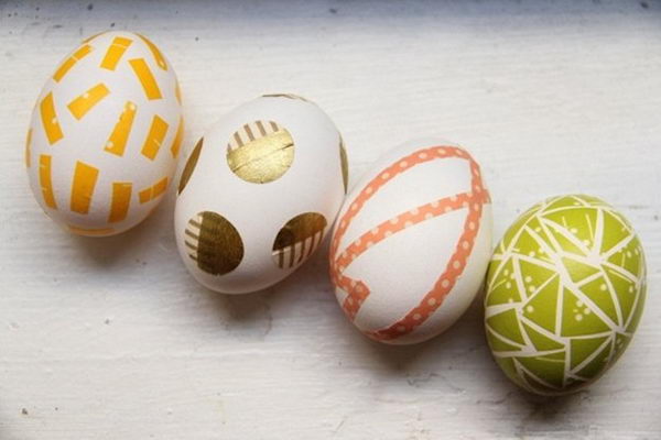 Instead of buying colored eggs from stores, it is always fun to create your own Easter egg craft at home with your family. Use your creativity and try one of them.