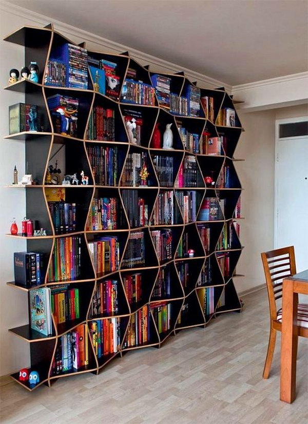 cool home library ideas - hative