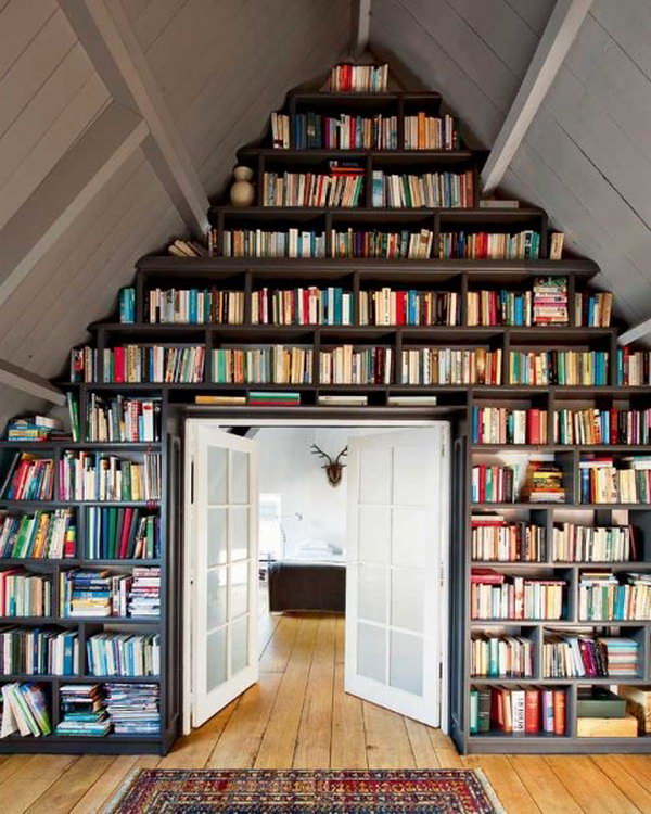 Cool Home Library Ideas - Hative