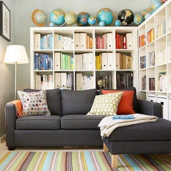 Cool Home Library Ideas. Decorate your home library so it becomes your private sanctuary where you can read, study and relax.