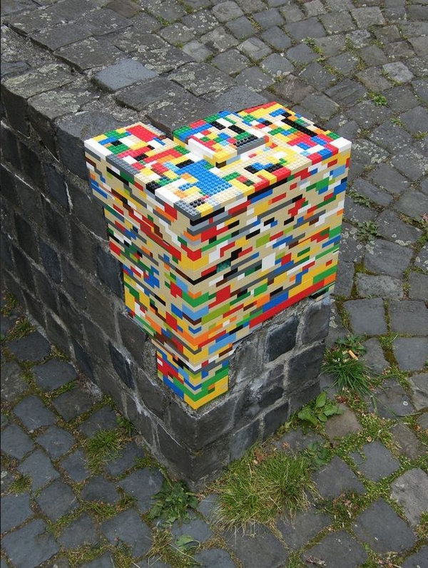 Artist Jan Vormann Uses LEGOs to Repair Old Buildings