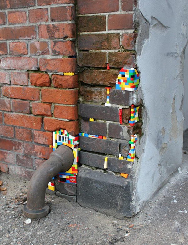 Artist Jan Vormann Uses LEGOs to Repair Old Buildings