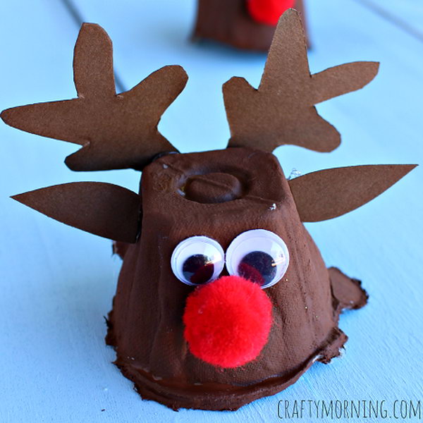 Cool Reindeer Crafts for Christmas - Hative