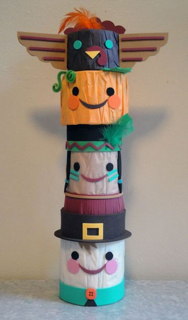 Cool Totem Pole Craft Projects For Kids Hative