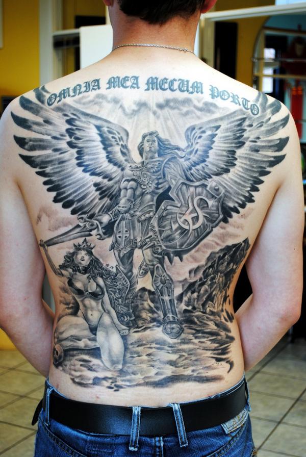 Cool Angel Tattoos - Hative