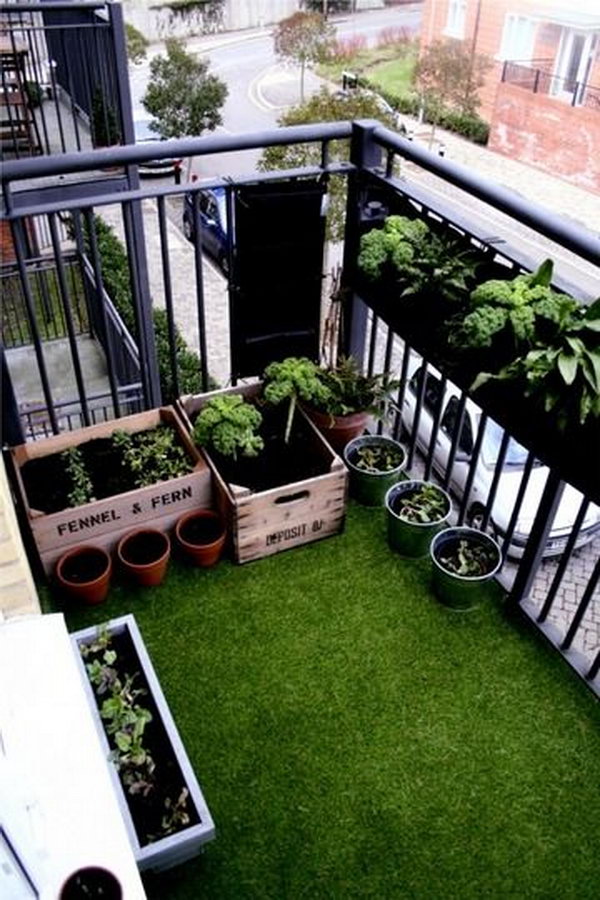 Balcony Garden Design Ideas - Hative