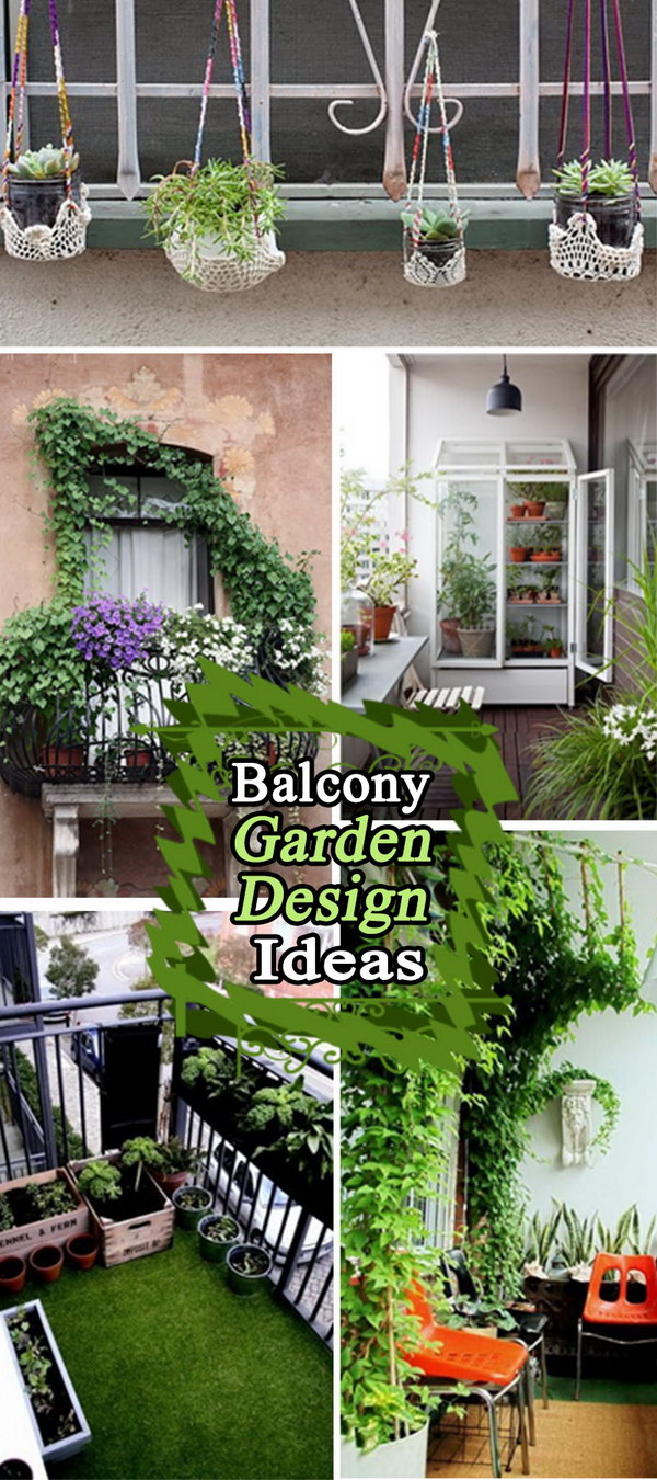 Balcony Garden Design Ideas - Hative