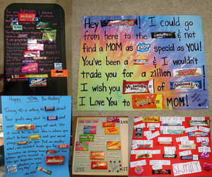 Candy Bar Poster Ideas with Clever Sayings Hative