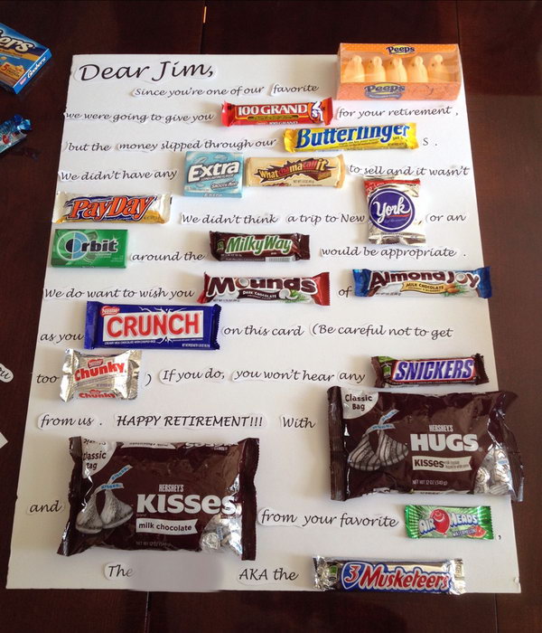 candy bar sayings for birthdays