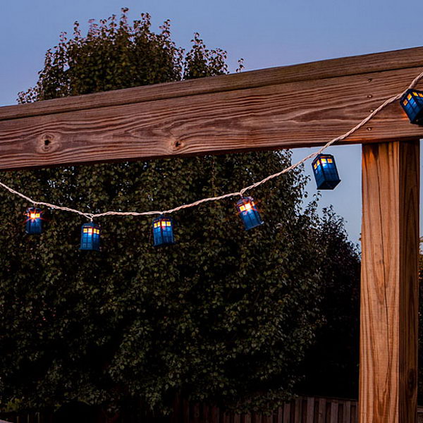 These string Lights are perfect for any occasion, especially parties where you are watching a Doctor Who marathon.