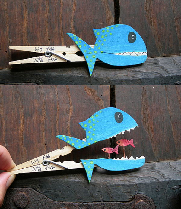 paper plate fish crafts for kids