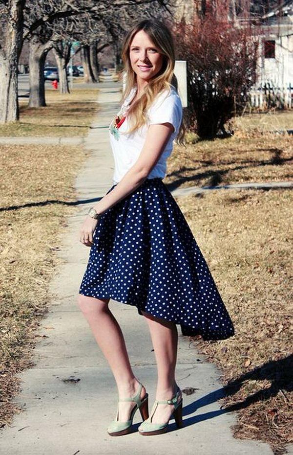 20 Cool Handmade Girl Skirts - Hative