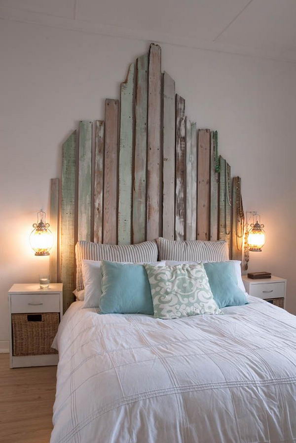 20+ Creative Headboard Decorating Ideas - Hative