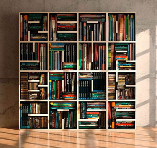 Cool Letter Shaped Shelves Hative