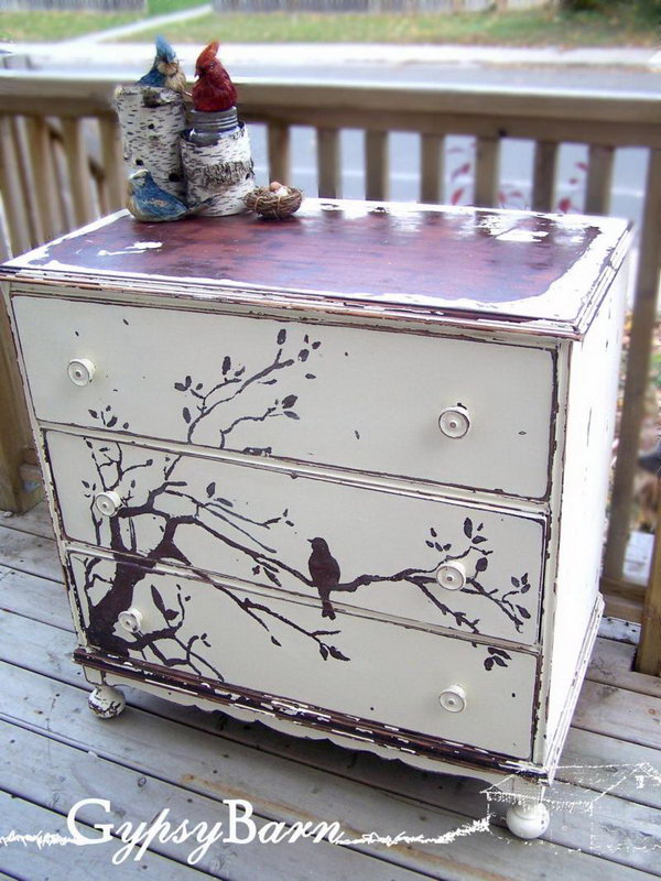 Creative DIY Painted Furniture Ideas - Hative