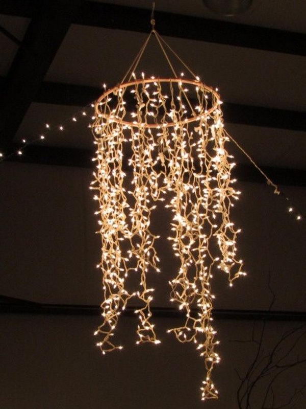 30+ Cool String Lights DIY Ideas Hative