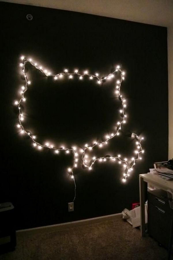 30+ Cool String Lights DIY Ideas - Hative