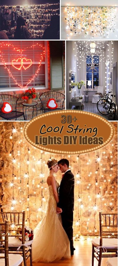 Cool String Lights DIY Ideas! 