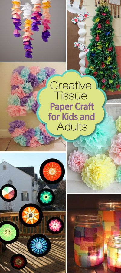 Creative Tissue Paper Crafts for Kids and Adults - Hative