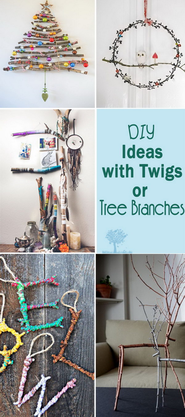 Download DIY Ideas with Twigs or Tree Branches - Hative