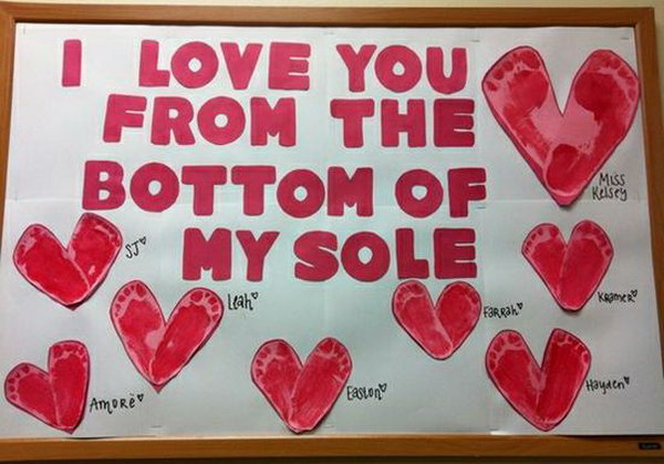 I Love You From The Bottom of My Sole! 