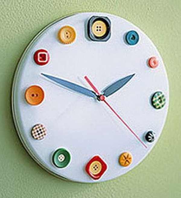 DIY Wall Clock Ideas for Decoration - Hative