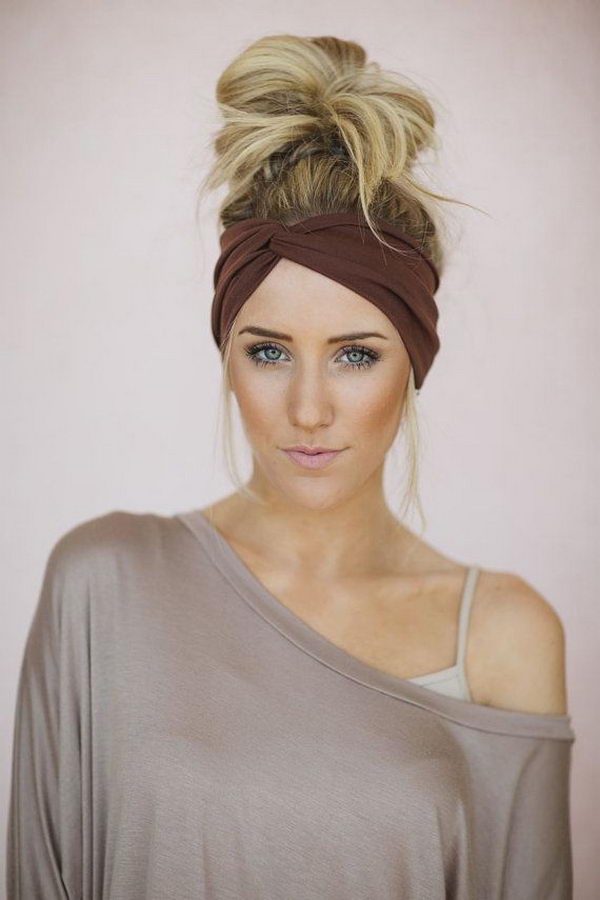 25 Cool Hairstyles  with Headbands  for Girls Hative