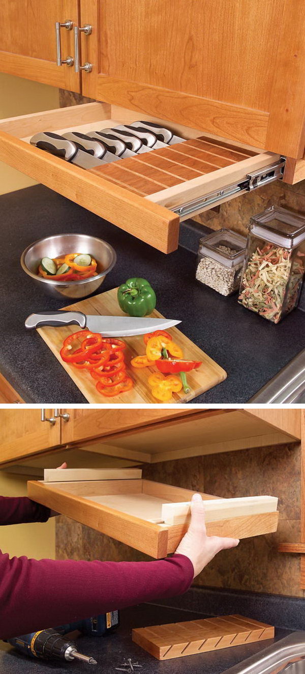 Clever Kitchen Storage Ideas - Hative