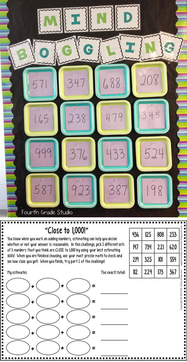 Creative Math Bulletin Board Ideas - Hative