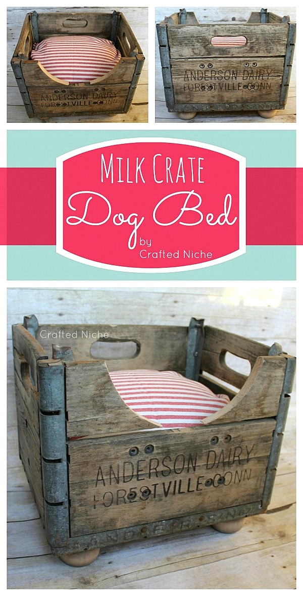 DIY Ideas With Milk Crates or Wooden Crates - Hative