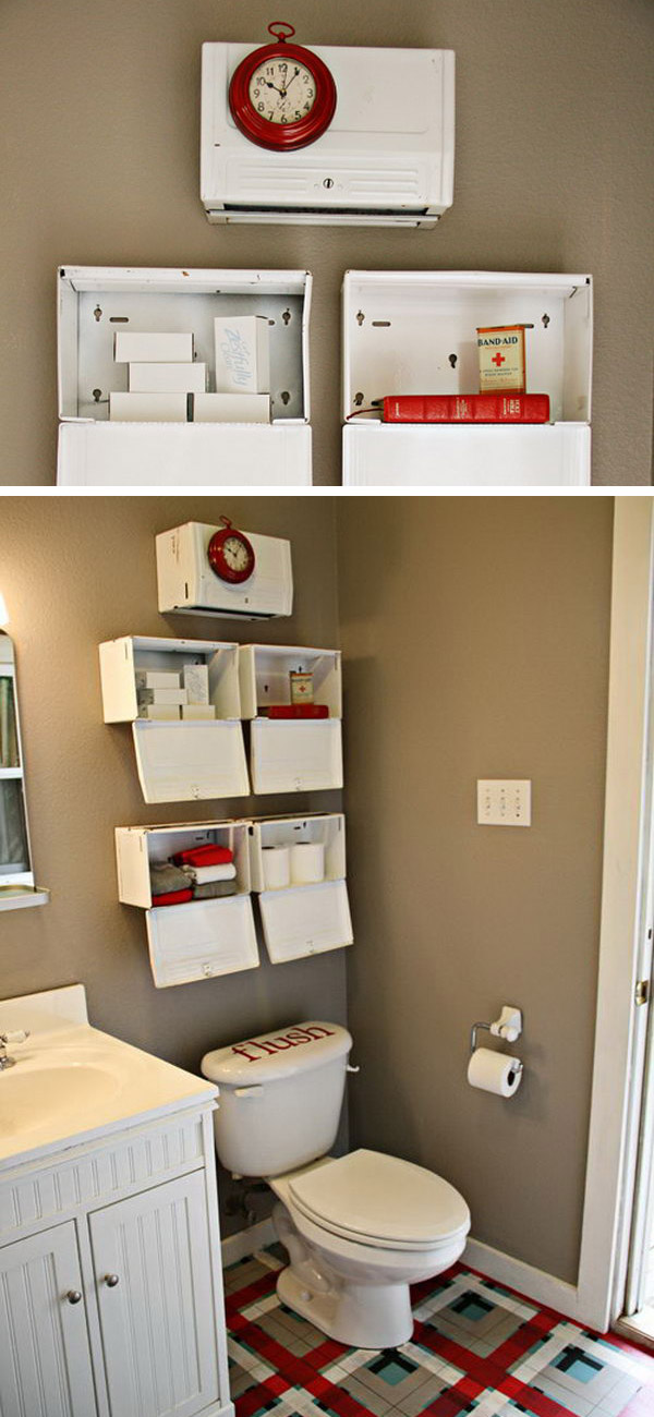 Over The Toilet Storage Ideas for Extra Space Hative