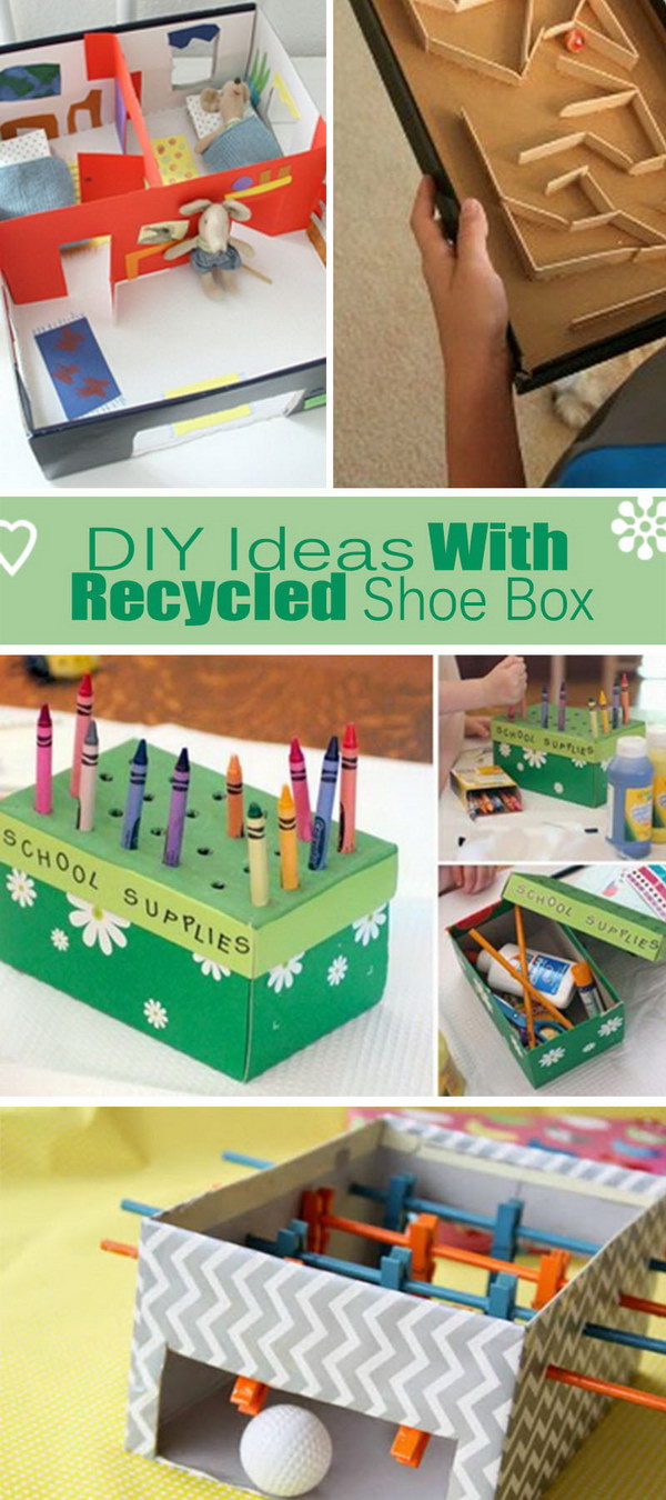 DIY Ideas With Recycled Shoe Box 2023