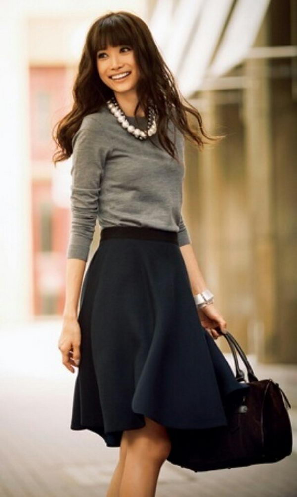 30 Cute Work Outfit Ideas for Girls Hative