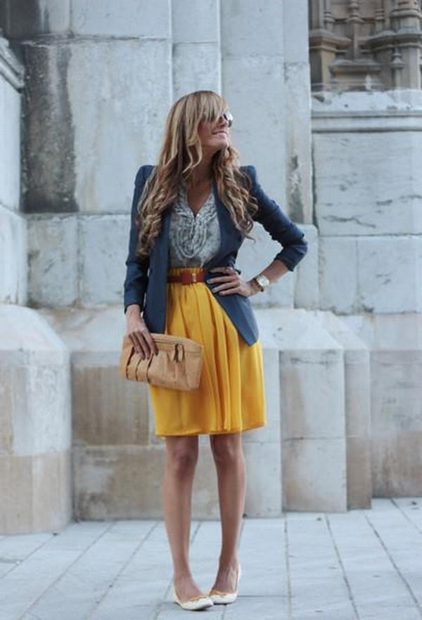 30 Cute Work Outfit Ideas for Girls - Hative