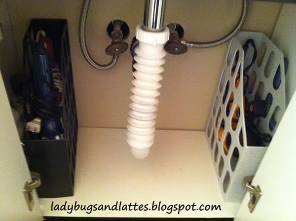 Creative Hair Dryer And Curling Iron, Hair Dryer And Curling Iron Storage Ideas