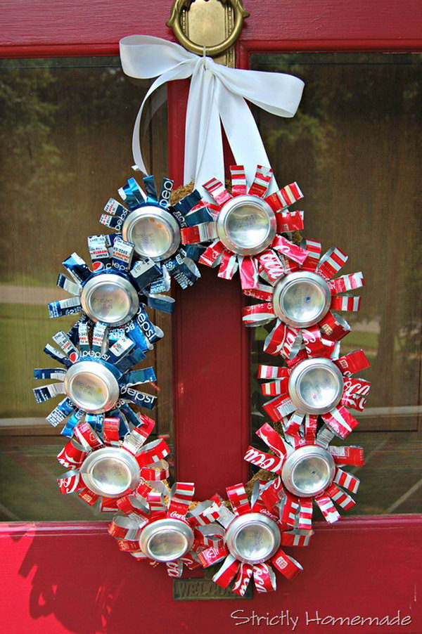 DIY Patriotic Wreath Ideas for 4th of July or Memorial Day 