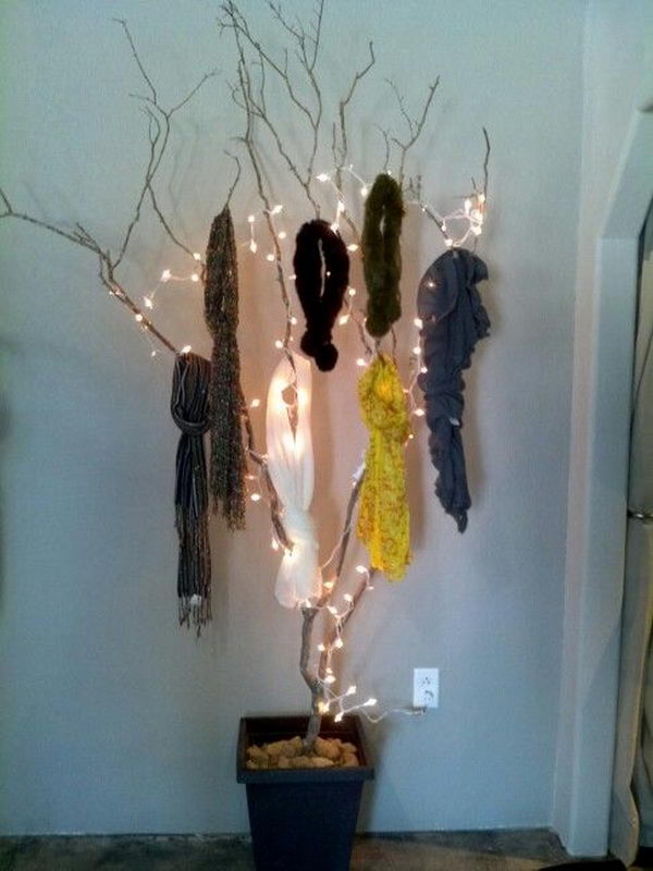 30 Creative Scarf Storage & Display Ideas - Hative