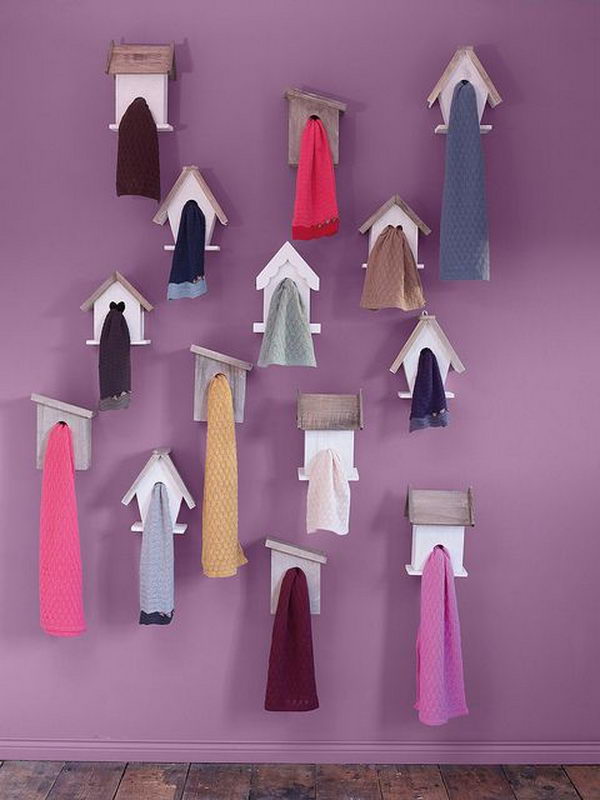 30 Creative Scarf Storage & Display Ideas - Hative