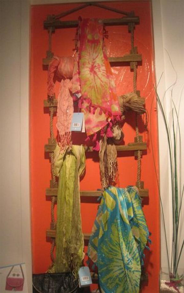 30 Creative Scarf Storage & Display Ideas - Hative