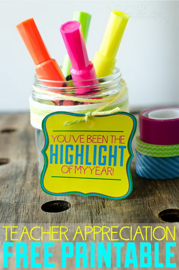 Creative Teacher Appreciation Gift Ideas - Hative