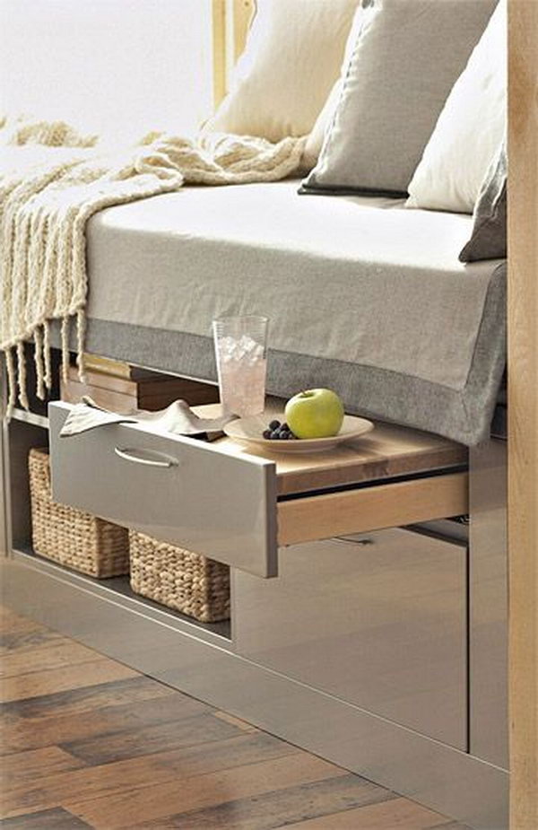 Creative Under Bed Storage Ideas for Bedroom - Hative