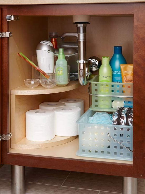 Get Under Bathroom Sink Storage Ideas Images - comparisonsoothiebottles