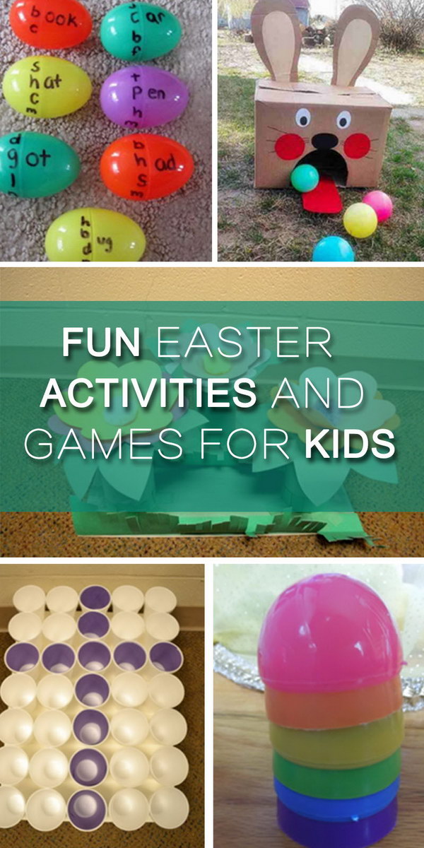 fun easter activities and games for kids hative