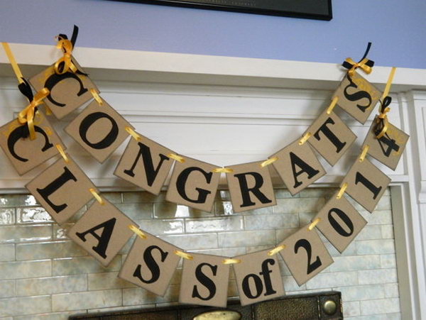 25 DIY Graduation Party Decoration Ideas Hative