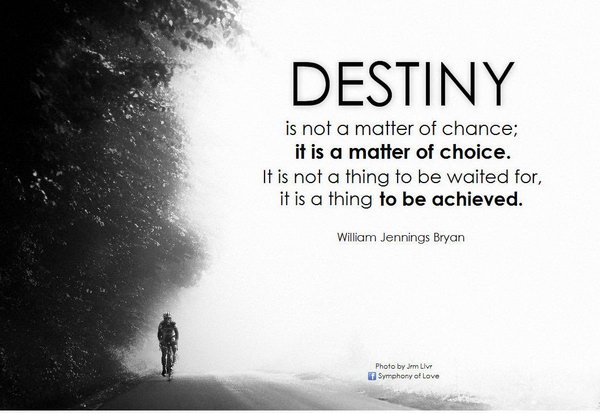 Destiny Graduation Quote Destiny Is Not A Matter Of Chance It Is A Matter