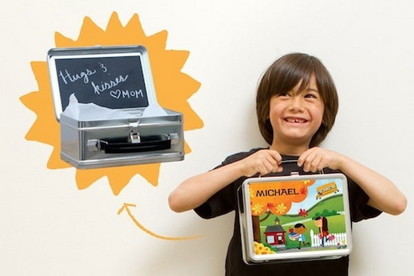  Revamped Lunch Box. Prepare the menu or recipe ahead to avoid scrambling ideas in a hurry. Pack lunches beforehand and leave some handwritten notes to surprise your kids with this revamped lunch box.