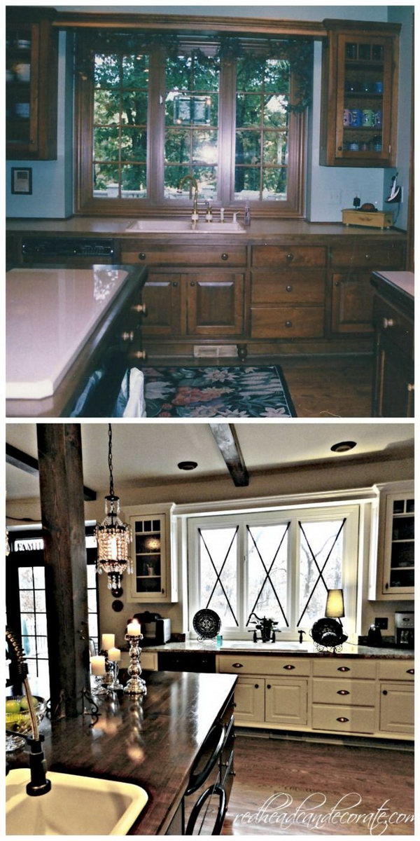 Before and After: 25+ Budget Friendly Kitchen Makeover ...