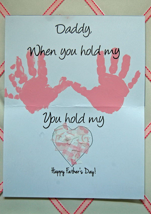 Fathers Day Cards For Toddlers To Make / 15 DIY Father's Day Cards and ...